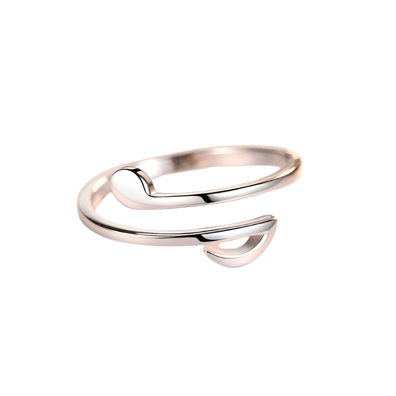 Luxury Jewelry Adjustable Music Rings