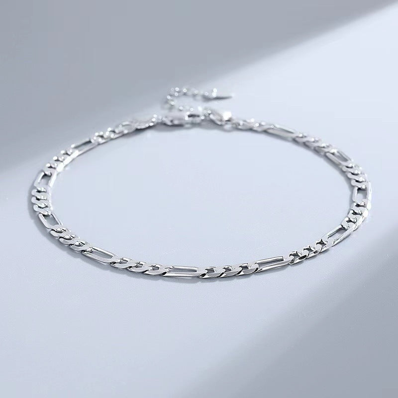 Sterling Silver Anklet Set