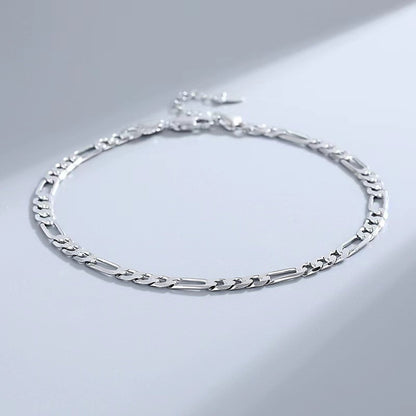 Sterling Silver Anklet Set