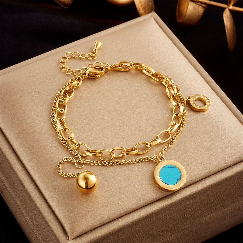 Gold Plated Snake Chain Bracelet
