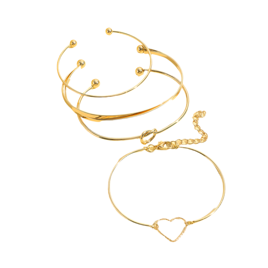 Vintage Love Crystal Bangle