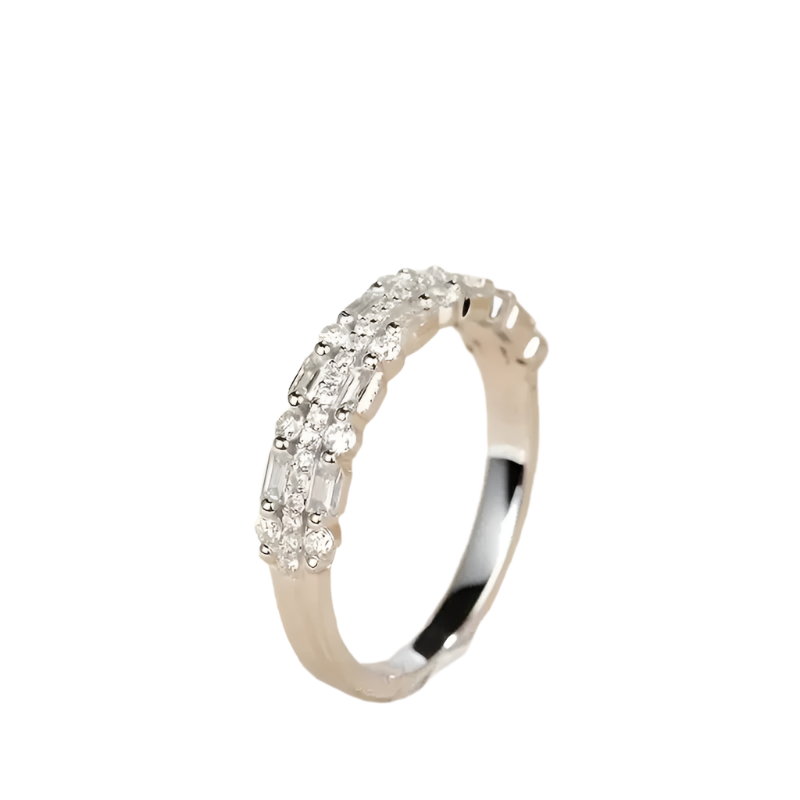 Three-Layer Circle Ring