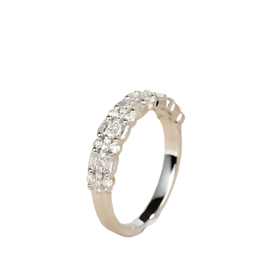 Three-Layer Circle Ring