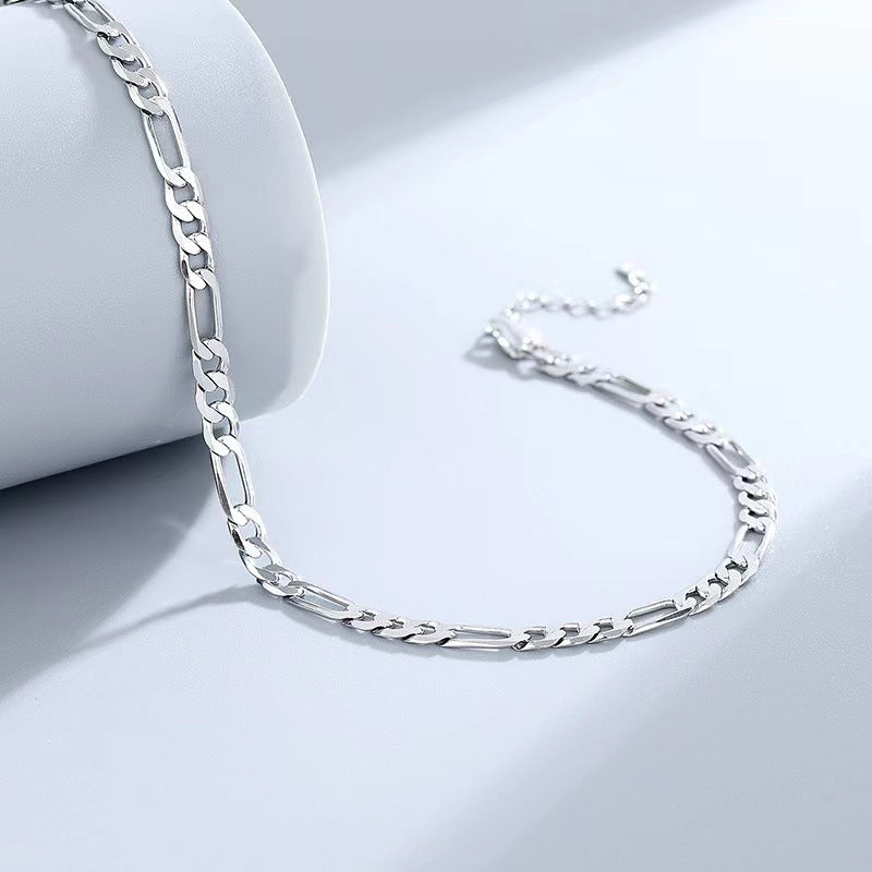 Sterling Silver Anklet Set