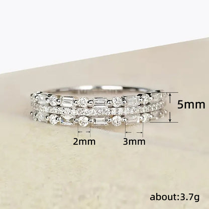 Three-Layer Circle Ring