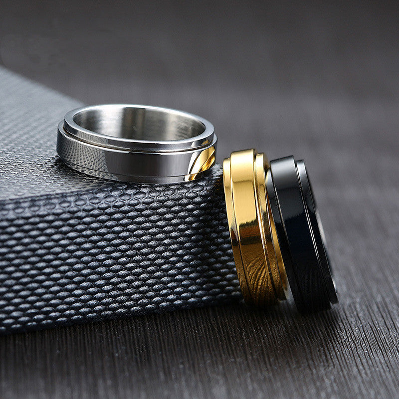 Rotatable Stainless Steel Ring