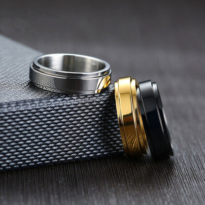 Rotatable Stainless Steel Ring