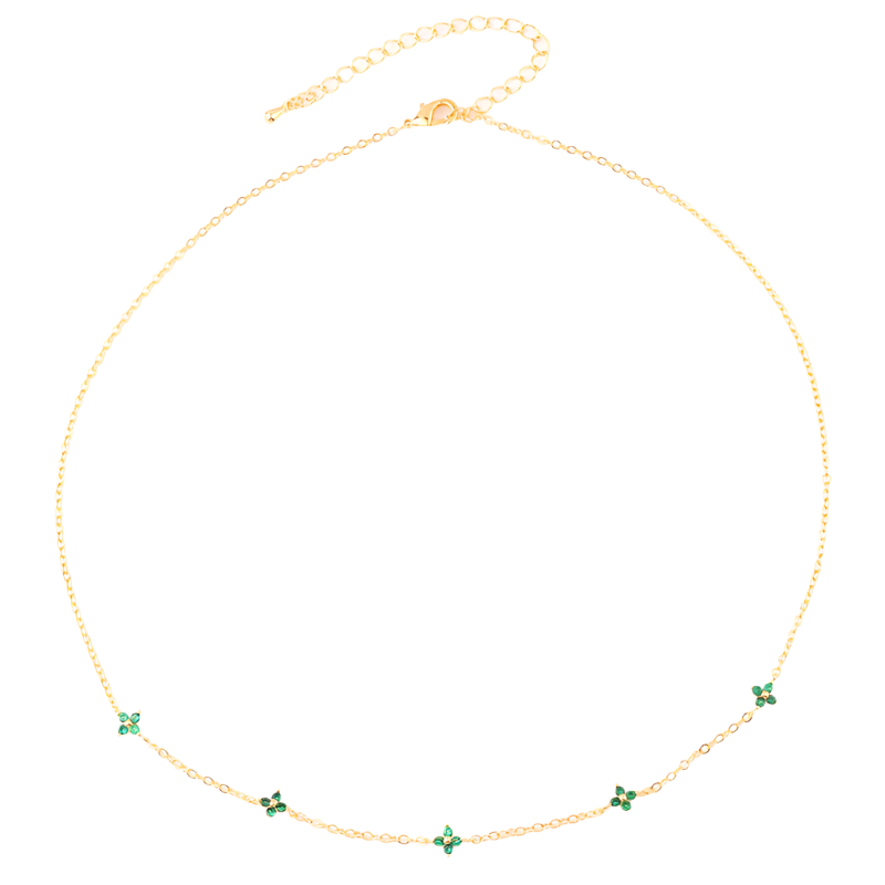 Blue Flower Vacation Necklace