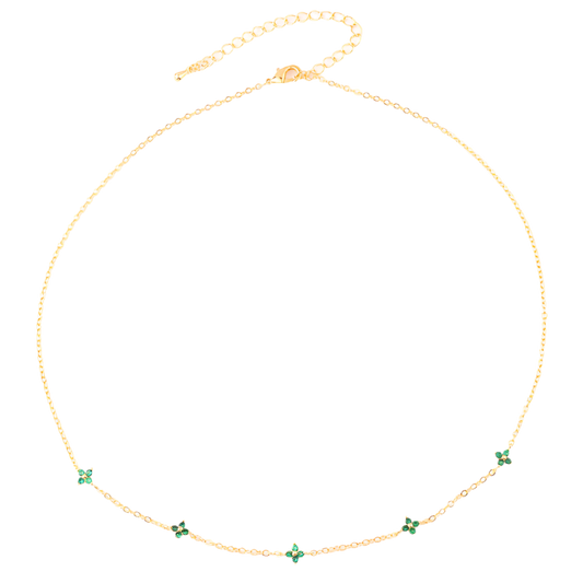 Blue Flower Vacation Necklace