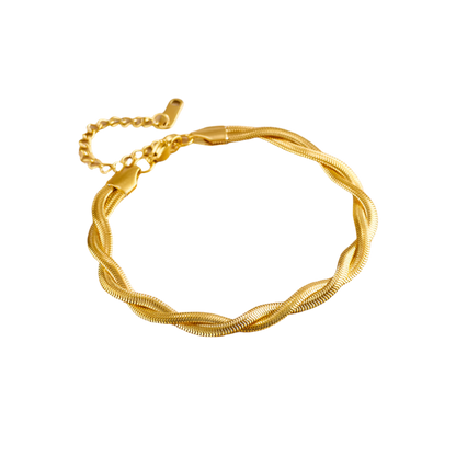 Gold Plated Snake Chain Bracelet