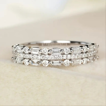 Three-Layer Circle Ring
