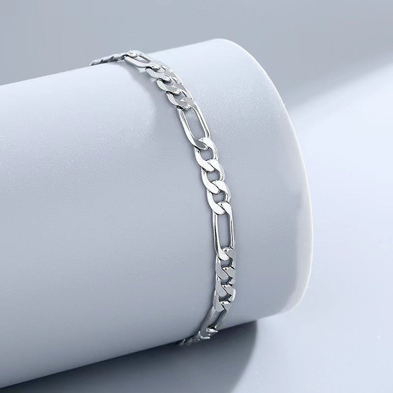 Sterling Silver Anklet Set